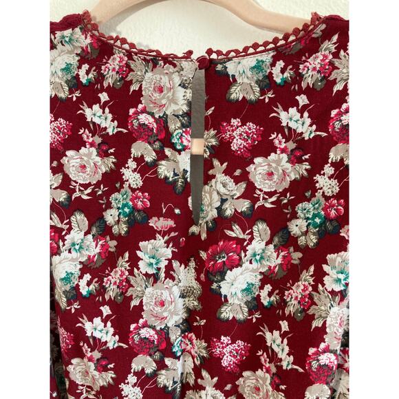 Loveriche Bohemian Small Dainty Floral Maxi Dress - Picture 8 of 9